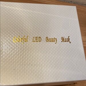 NEW Colorful LED Beauty Mask - White